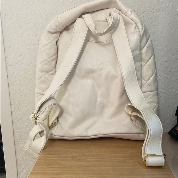 Betsey Johnson White Sprinkle Backpack - Picture 3 of 3